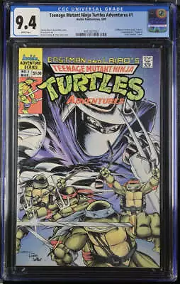 Buy Teenage Mutant Ninja Turtles Adventures #1 CGC 9.4 4415927003 Archie-1989 • 79.66£