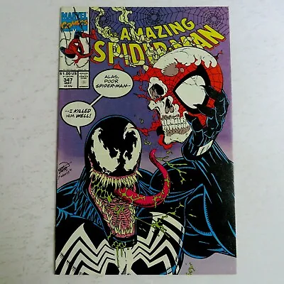 Buy Amazing Spiderman 347 (1991) Vs. Venom Marvel Comics OT • 31.53£