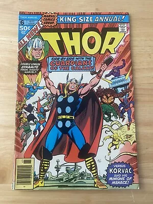 Buy Thor Annual #6 VF 2nd App & Origin 1st Cover Of Korvac 1st Achernonians Marvel • 23.71£