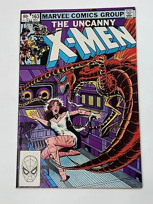Buy Uncanny X-Men 163 DIRECT Marvel Comics Oriign Of Binary Bronze Age 1982 • 13.58£