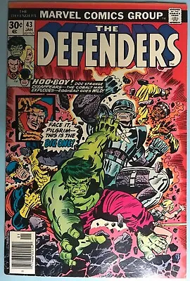 Buy  The Defenders #43 Marvel Comics  Kirby/Milgrom Cover • 7.88£