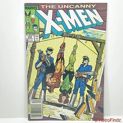 Buy Uncanny X-MEN #236 - First Appearance Of The GENEGINEER Key 1988 Newsstand • 11.03£