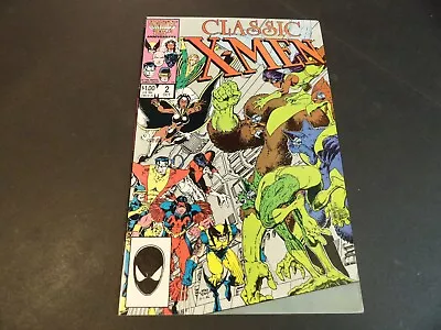 Buy Classic X-Men #2 - Marvel Oct 1986 - High Grade(VF) - Reprint Uncanny X-Men #94 • 1.97£