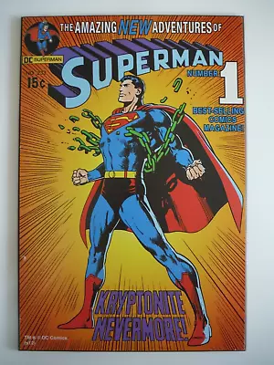 Buy TM & DC Comics SUPERMAN 233 KRYPTONITE NEVERMORE! 13  X 19  Wooden Wall Art • 9.48£