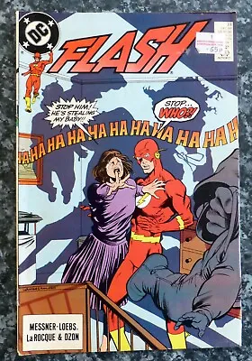 Buy Dc Comic 12/1989 Flash #33 Joker's Holiday • 1.75£