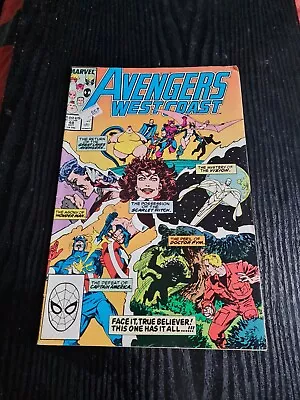 Buy Avengers West Coast #49 (1985) Vf Marvel • 3.95£