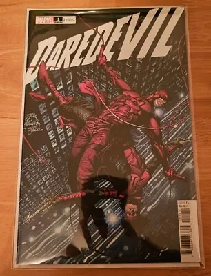 Buy Daredevil #1 (2022, Marvel Comics, 1st Print) 1:25 Ryan Stegman Variant • 9£