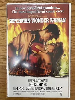 Buy Superman/Wonder Woman #17 May 15 Movie Poster Variant Tomasi/Mahnke DC Comics • 0.99£
