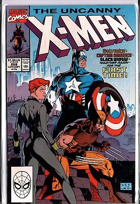 Buy UNCANNY X-MEN #268 CLASSIC Captain America Black Widow Cover (1989) NM (9.4) • 31.53£