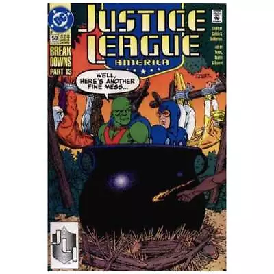 Buy Justice League (1987 Series) #59 In Near Mint Minus Condition. DC Comics [j* • 1.42£