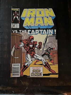 Buy Iron Man  #228  Vs The Captain MARVEL COMICS • 4.74£