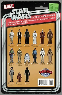 Buy Star Wars VADER DOWN #1 WONDERWORLD Comics JTC CHRISTOPHER Checklist Variant • 19.76£