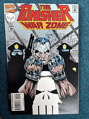 Buy Punisher War Zone #40 Herbert Cover Art Low Print Run 1995 Marvel • 14.22£