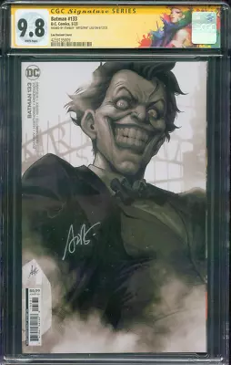 Buy Batman 133 CGC SS 9.8 Artgerm Joker Variant Cover 5/23 • 159.90£