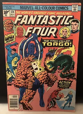 Buy Fantastic Four #174 Comic Marvel Comics Bronze Age Reader Copy • 4.79£
