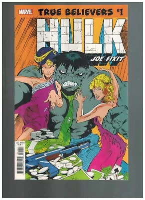 Buy True Believers: Incredible Hulk #347 - Joe Fixit! VF/NM 2019 Marvel Comic • 3.13£