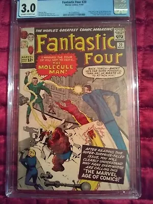 Buy Fantastic Four 20 Cgc 3.0 • 350£