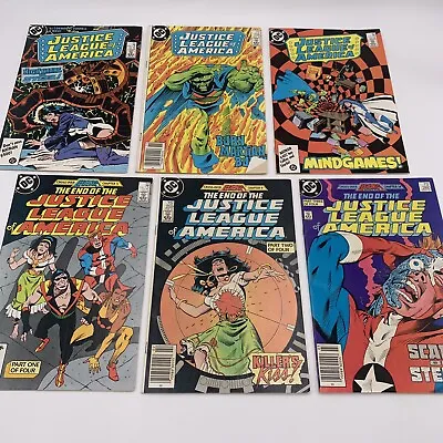 Buy Justice League Of America (1960 DC Series) Bronze AgeLot#255,256,257,258,259,260 • 7.95£