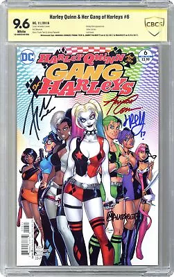 Buy Harley Quinn And Her Gang Of Harleys #6A CBCS 9.6 SS 2016 • 102.78£