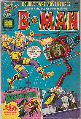 Buy Double-Dare Adventures #2 B-Man 1967 Harvey Thriller Giant-Size Comic Book VG/FN • 8.89£