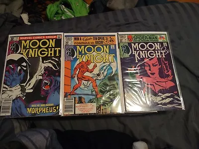 Buy Moon Knight #12 13 14  Newsstand Lot NM- (1981 Marvel Comics) Bill Sienkiewicz • 21.34£
