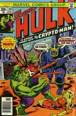 Buy Incredible Hulk #205 VG/FN 5.0 1976 Stock Image Low Grade • 3£