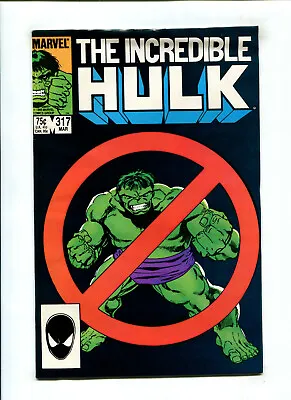 Buy Incredible Hulk #317 - 1st Time Appearance Of 2nd Hulk Busters (8.5) 1982 • 7.95£