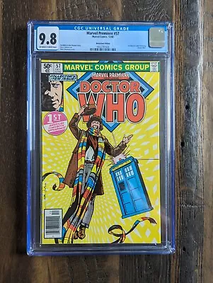 Buy Marvel Premiere #57, CGC 9.8, Newsstand, 1st App Of Dr. Who In Marvel 1980 • 192.84£