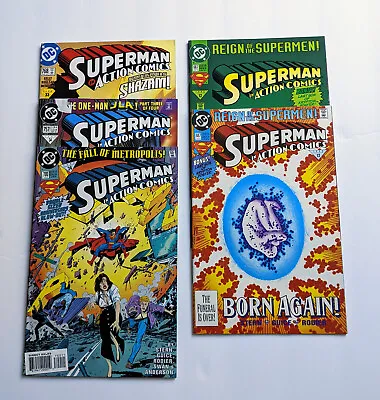 Buy Action Comics #687,700 (DC Comics 1993) Reign Of The Supermen, 90s Comics • 12.81£