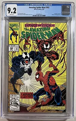 Buy Amazing Spider-Man 362 (Marvel, 1992)  CGC 9.2 WP • 40.17£