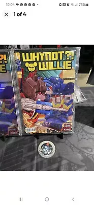 Buy Why Not?! Willie 1 Transformers C2E2 Exclusive Ltd  300 Ships 4/30 • 36.59£