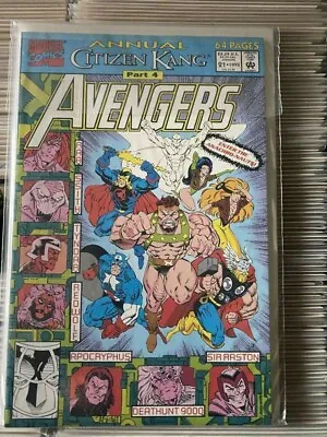 Buy Avengers Annual #21-1992 1st Full Appearance Anachronauts Kang • 59.99£