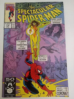Buy Marvel - Spectacular Spider-Man - #176, 1991 - Corona • 5.99£