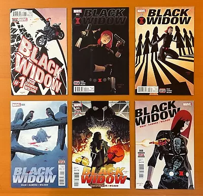 Buy Black Widow #1,2,3,4,5,6,7,8,9, 10, 11 & 12 Complete 7th Series (Marvel 2016) • 33.75£
