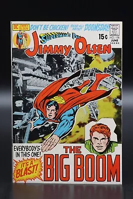 Buy Superman's Pal Jimmy Olsen (1954) #138 Jack Kirby Neal Adams Cover & Inks NM- • 25.58£