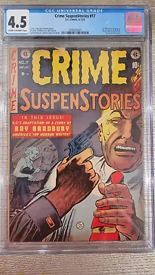 Buy Crime SuspenStories #17 CGC 4.5 1953 • 1,027.79£