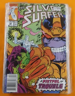 Buy The Silver Surfer (1990) 🔑 First App Of Thanos' Infinity Gauntlet In Marvel 🔑 • 40£