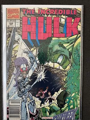 Buy Marvel Comics The Incredible Hulk #388 Rare Newsstand Variant Lovely Condition • 16.99£
