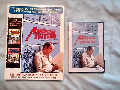 Buy Harvey Pekar Lot: AMERICAN SPLENDOR Omnibus Tpb & AMERICAN SPLENDOR DVD/film • 26.64£