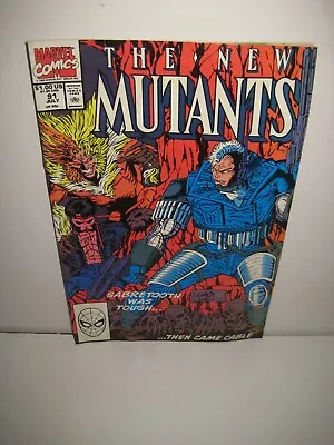 Buy New Mutants (1990 Marvel Comics) #91, 1st Hump And Brute, Sabretooth • 3.12£