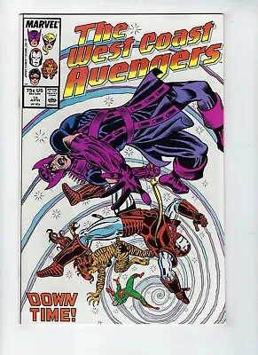 Buy WEST COAST AVENGERS # 19 (Lost In Space & Time Pt.3 HIGH GRADE, Apr 1987) NM • 4.95£