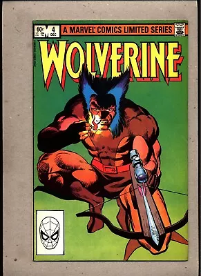 Buy Wolverine #4_dec 1982_fine_bronze Age Frank Miller Classic Limited Series! • 3.70£