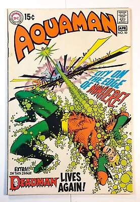 Buy Aquaman #50 Dc Comics 1970 Neal Adams Deadman Art F/vf 7.0 Combined Shipping • 28.77£