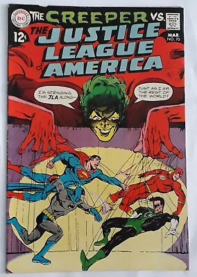 Buy Justice League Of America 70 NVF  £25 March 1969. Postage On 1 -5 Comics  £2.95. • 25£