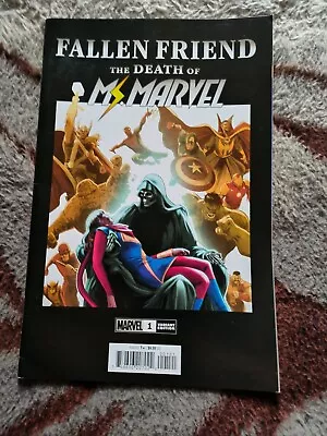Buy Fallen Friend Death Of Ms Marvel # 1 Nm 2023 Scarce Homage Variant Cover C ! • 4£