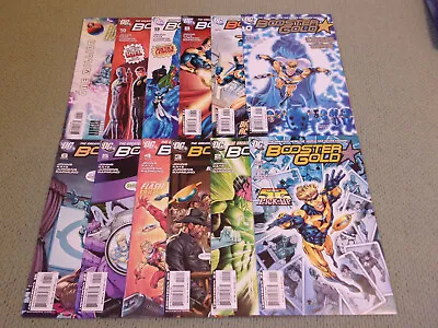 Buy Booster Gold (2007 Series) 12-Issue Lot Run #1-10, 0, 1000000 Blue Beetle DC • 15.88£