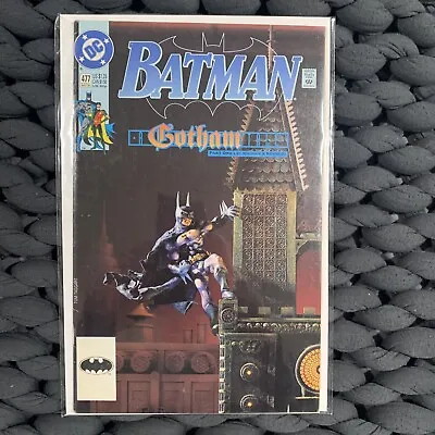 Buy BATMAN #477 1992 DC Comics  A Gotham Tale  1st Appearance Gotham Gargoyle • 5.53£