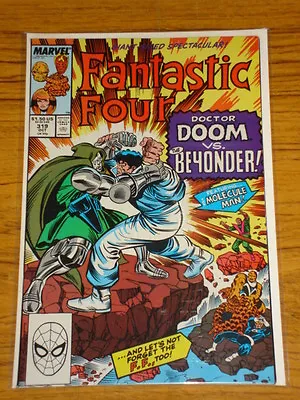 Buy Fantastic Four #319 Vol1 Marvel Com Dr Doom Vs Beyonder October 1988 • 24.99£