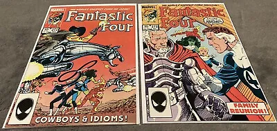 Buy Fantastic Four 272 & 273 NM  1st Cameo And Full Appearance Of Nathaniel Richards • 15.80£