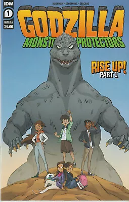 Buy Idw Comics Godzilla Monsters & Protectors #1 April 2021 Variant A Nm • 6£